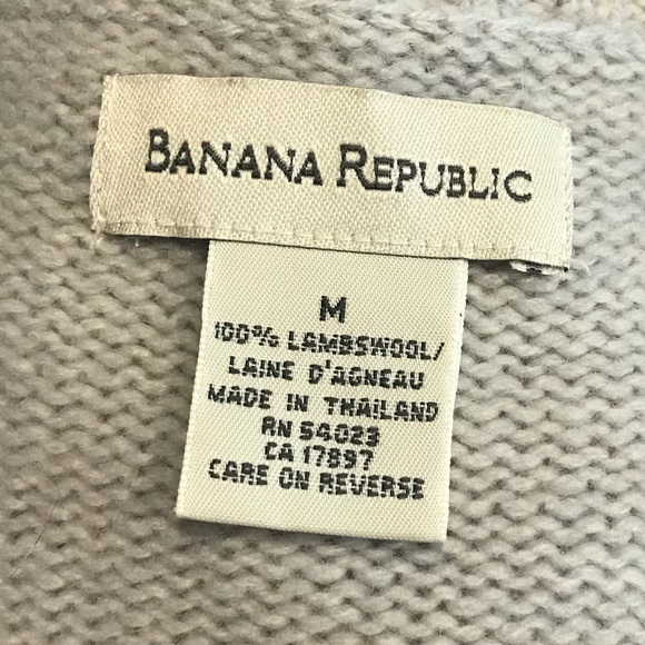 🌬⭐️BANANA REPUBLIC Cozy 100% WOOL Sweater🌬⭐️ - Picture 5 of 5